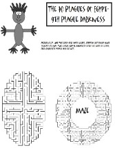 The 10 Plagues of Egypt Darkness Maze